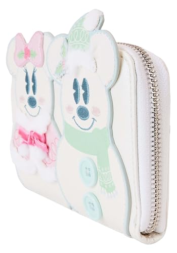 Loungefly Disney Mickey & Minnie Pastel Snowman Wallet Disney