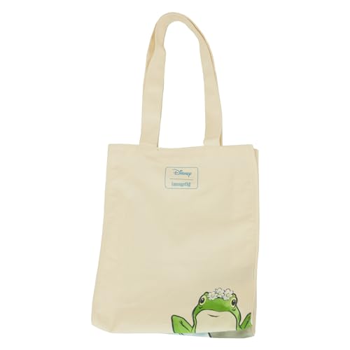 Loungefly Disney Stitch Springtime Daisy Canvas Tote Bag