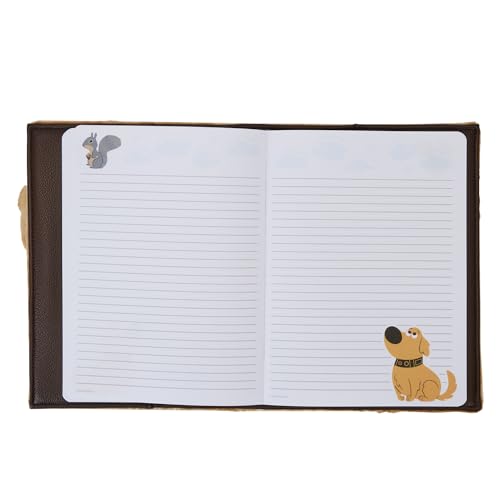 Loungefly Pixar Up 15th Anniversary Dug Plush Journal