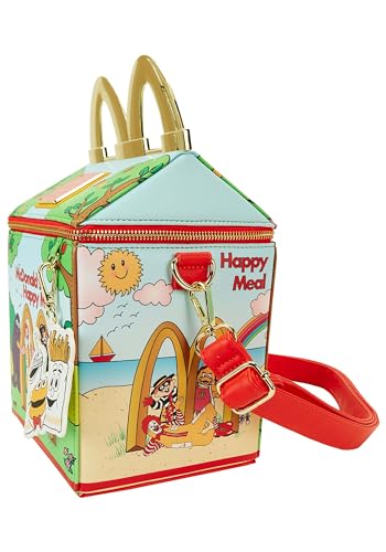 Loungefly McDonald's Vintage Happy Meal Figural Crossbody Bag