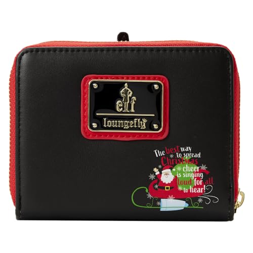 Loungefly Elf Buddy In Manhattan Zip Around Wallet
