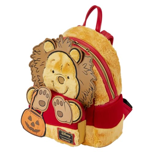 Loungefly Disney Winnie the Pooh Halloween Costume Plush Cosplay Mini Backpack | Disney Backpacks