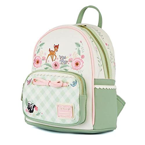 Loungefly Bambi Spring Time Gingham Mini Backpack