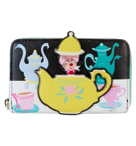 Loungefly Disney Alice in Wonderland Unbirthday Zip Around Wallet