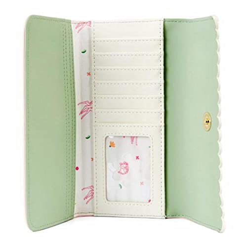 Loungefly Bambi Spring Time Gingham Tri-Fold Wallet