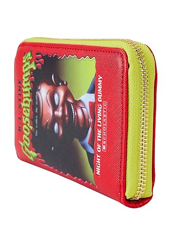 Loungefly Goosebumps Slappy Book Cover Zip-Around Wallet