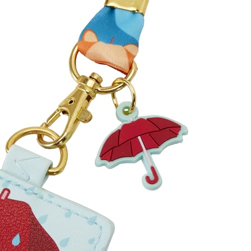 LOUNGEFLY DISNEY WINNIE The POOH and FRIENDS RAINY DAY LANYARD