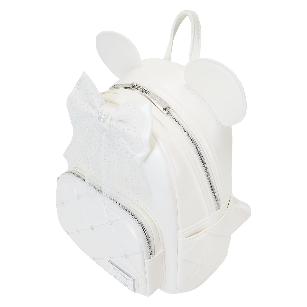 Loungefly Disney Minnie Mouse Iridescent Wedding Mini Backpack