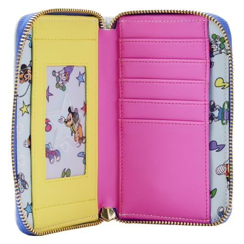 Loungefly DISNEY MOUSERCISE ZIP AROUND WALLET