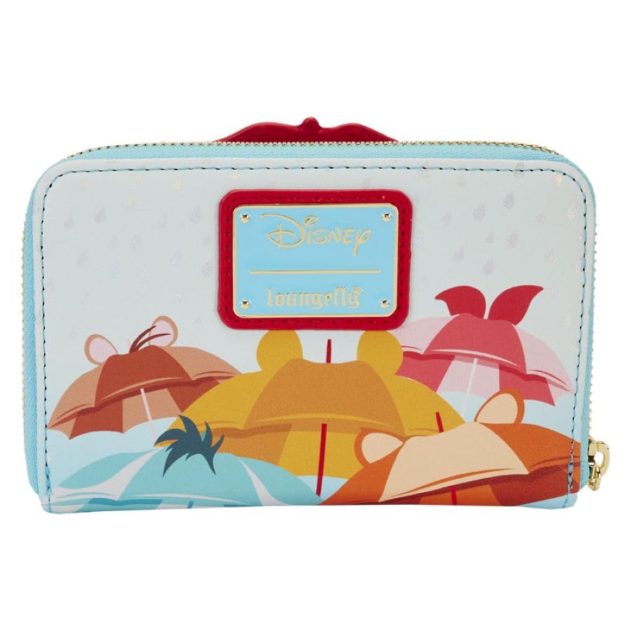 Loungefly Disney Winnie the Pooh and Friends Rainy Day Zip Around Wallet