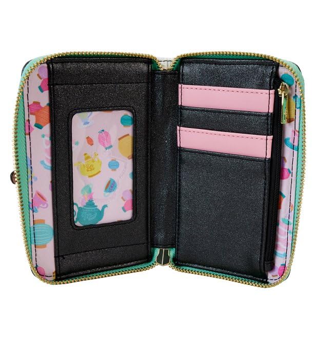 Loungefly Disney Alice in Wonderland Unbirthday Zip Around Wallet