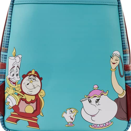 Loungefly Disney Beauty and the Beast Library Mini Backpack