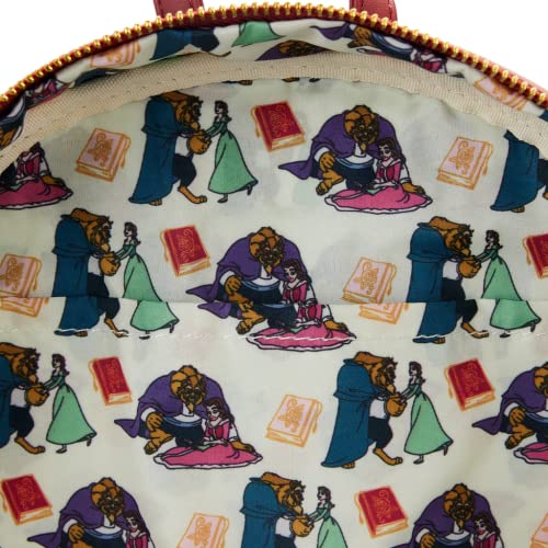 Loungefly Disney Beauty and the Beast Library Mini Backpack