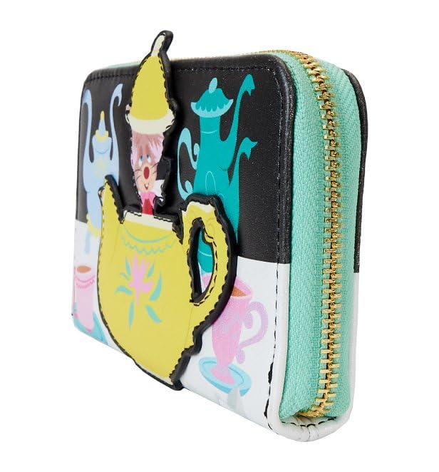 Loungefly Disney Alice in Wonderland Unbirthday Zip Around Wallet