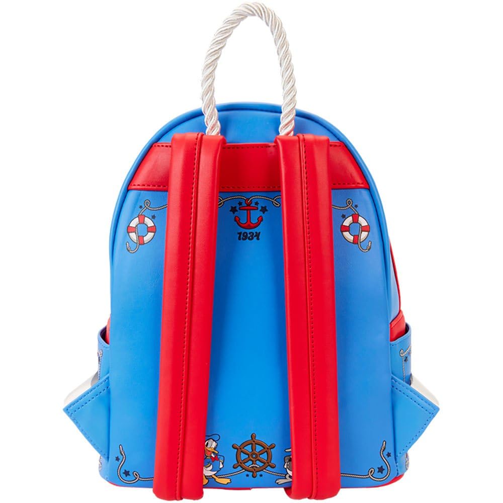 Loungefly Disney Donald Duck 90th Anniversary Lenticular Mini Backpack, Small