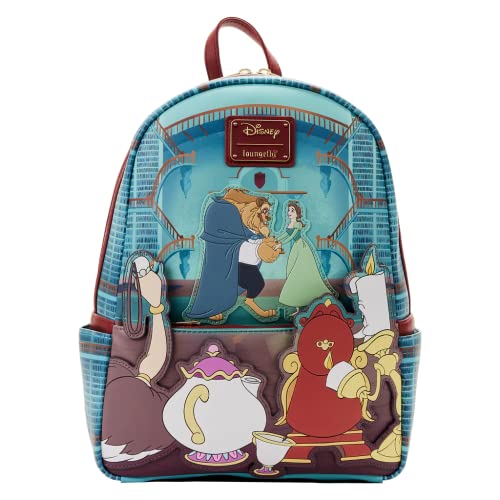Loungefly Disney Beauty and the Beast Library Mini Backpack