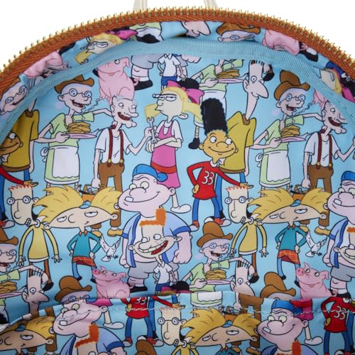 Loungefly Hey Arnold! Sunset Arms Boarding House Mini Backpack