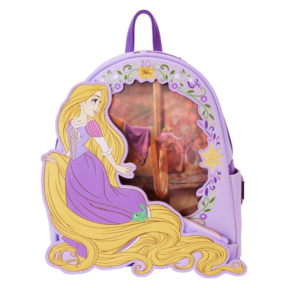 Loungefly Disney Tangled Rapunzel Lenticular Mini Backpack