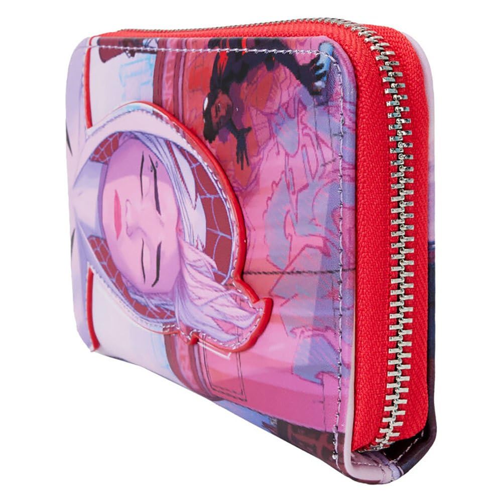 Loungefly Marvel Spider-Verse Spider-Gwen Zip Around Wallet