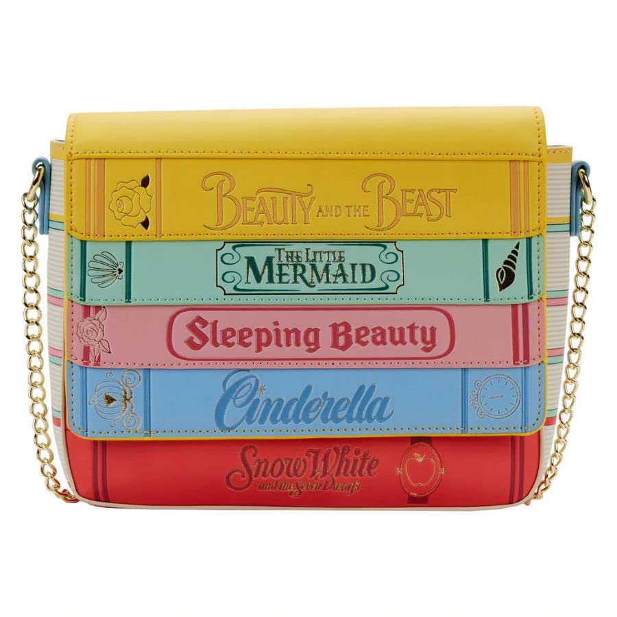 Loungefly Disney Princess Books Classics Cross Body Bag