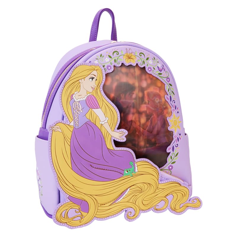 Loungefly Disney Tangled Rapunzel Lenticular Mini Backpack
