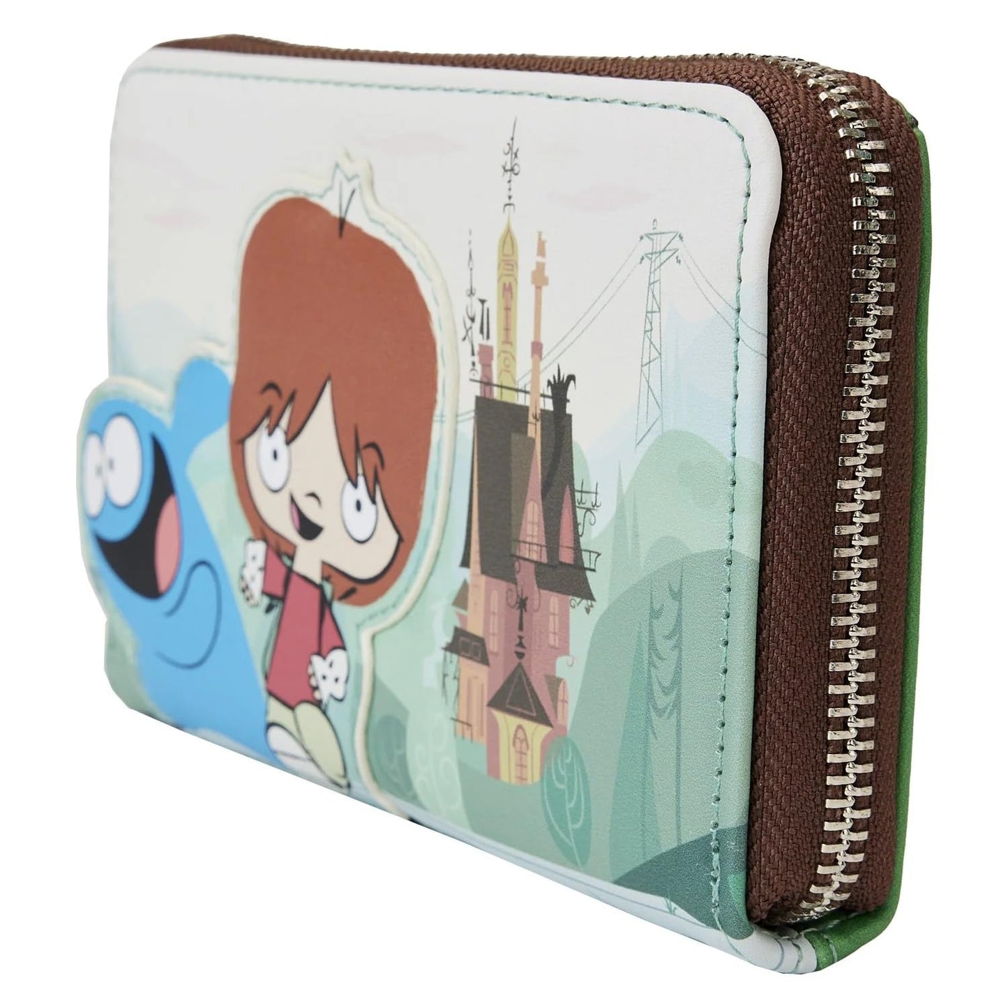 Loungefly Cartoon Network Foster's Home For Imaginary Friends Mac and Blue Zip-Around Wallet