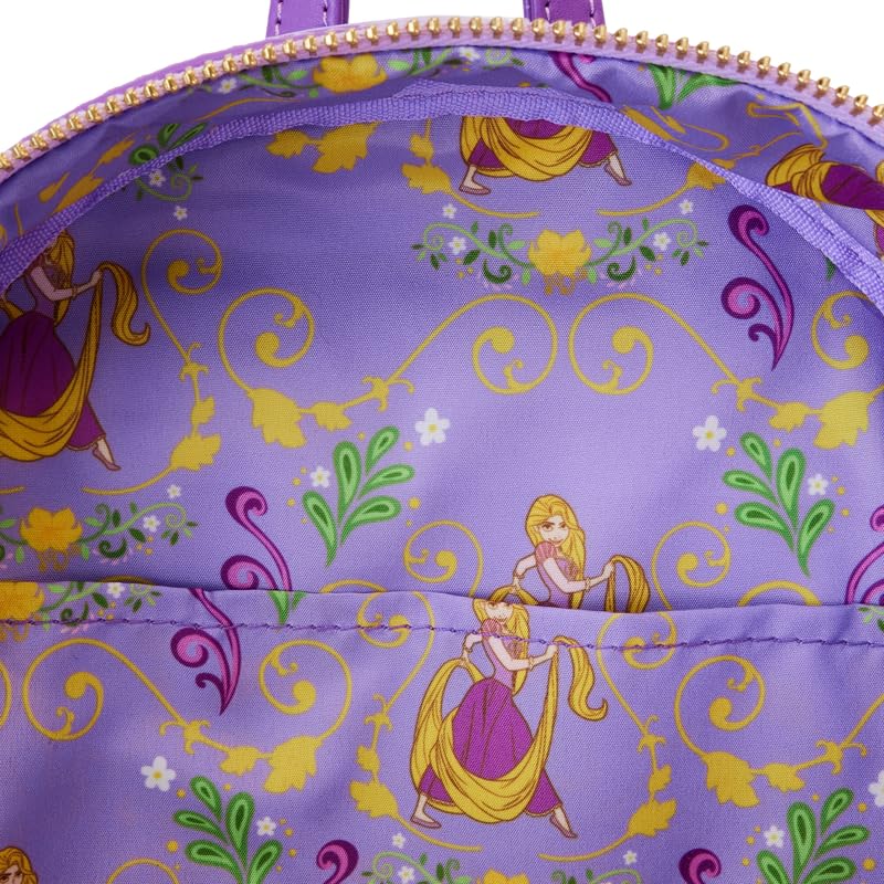 Loungefly Disney Tangled Rapunzel Lenticular Mini Backpack