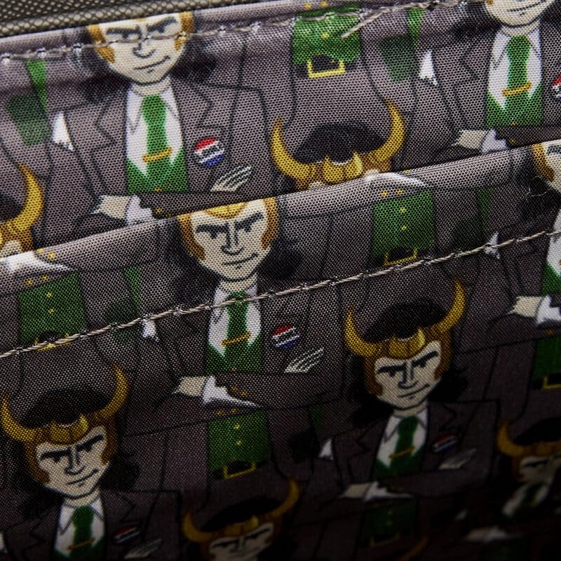 Loungefly Marvel Loki for President Crossbody Bag