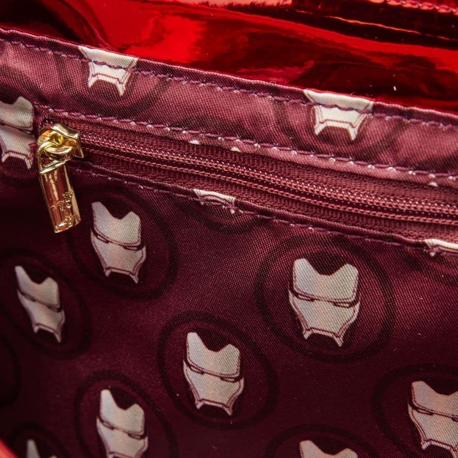 Loungefly Marvel Iron Man 15th Anniversary Crossbody Bag