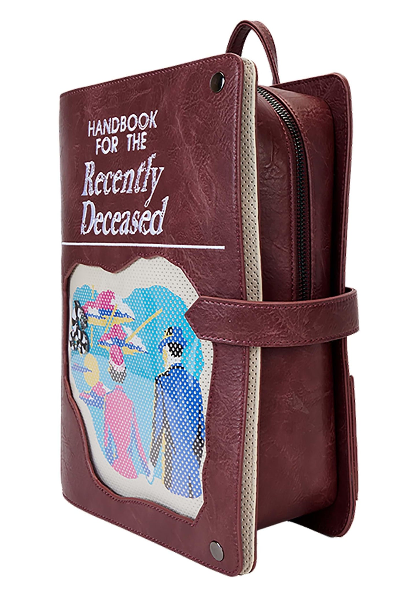 Loungefly Beetlejuice Handbook For The Recently Deceased Pin Trader Backpack