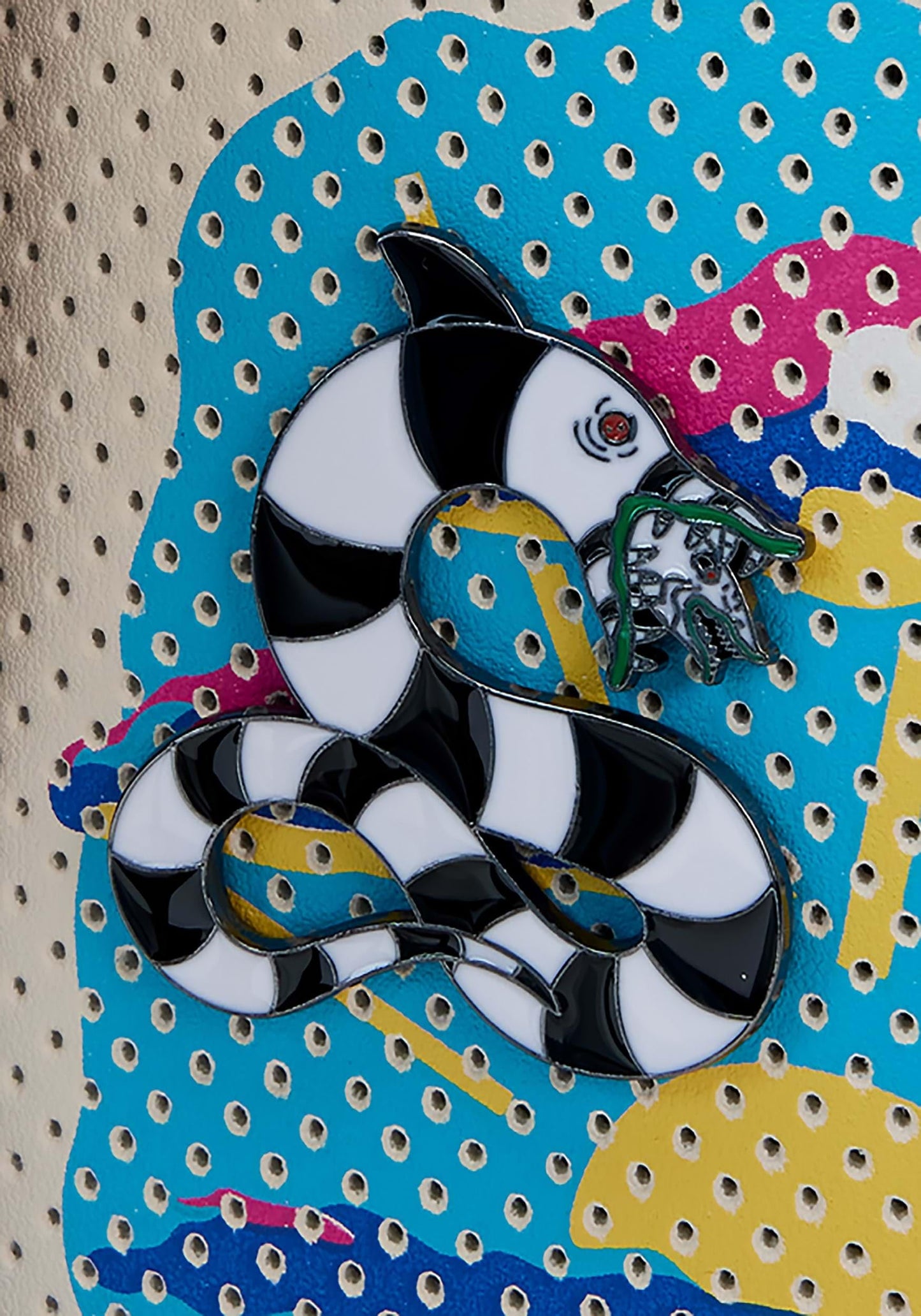 Loungefly Beetlejuice Handbook For The Recently Deceased Pin Trader Backpack