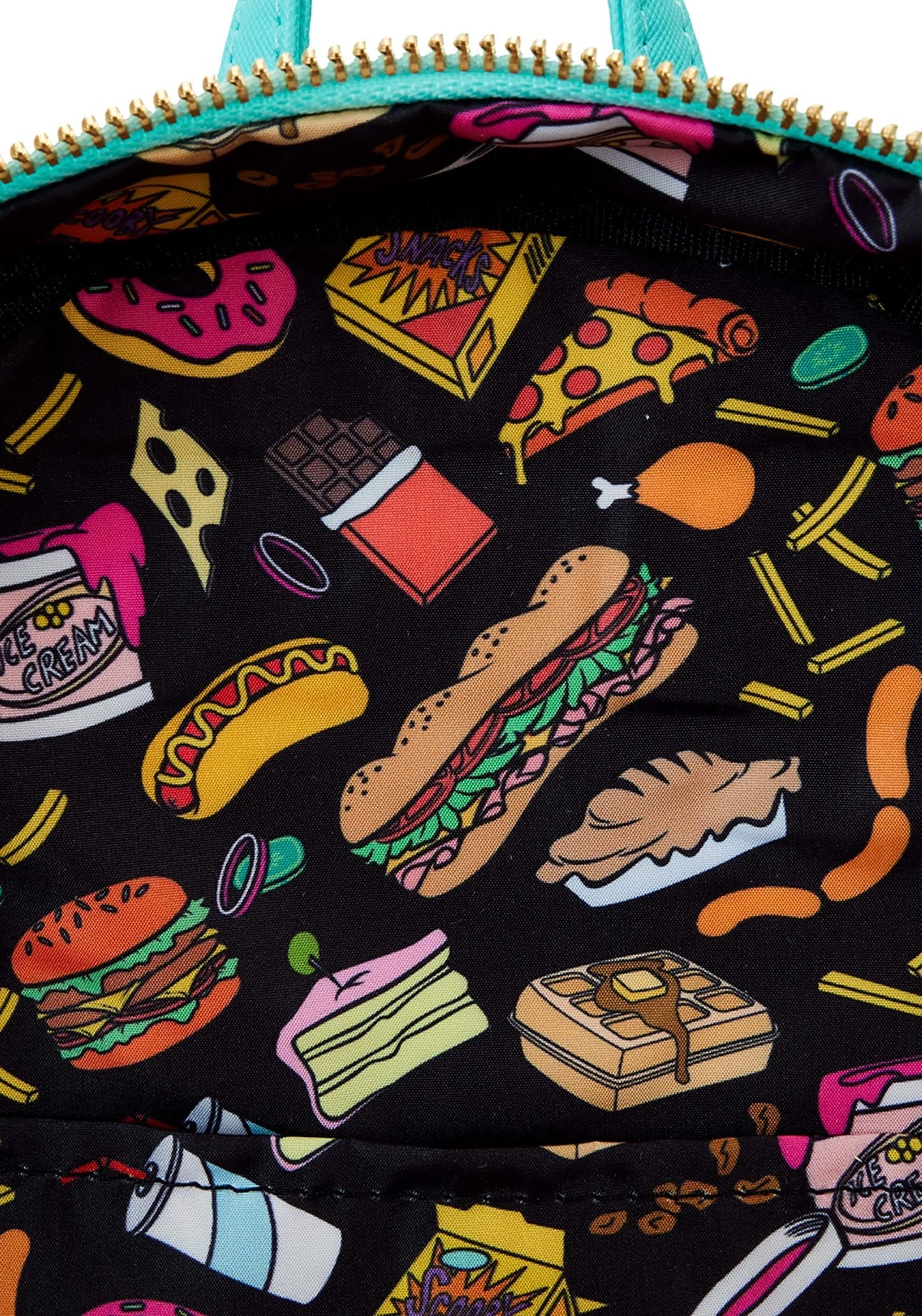 Loungefly Scooby Doo Munchies Womens Double Strap Shoulder Bag Purse