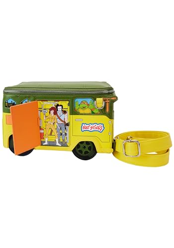 Loungefly Teenage Mutant Ninja Turtles 40th Anniversary Party Wagon Figural Crossbody Bag