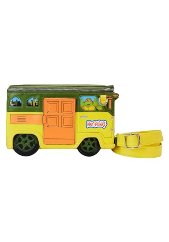 Loungefly Teenage Mutant Ninja Turtles 40th Anniversary Party Wagon Figural Crossbody Bag