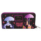 Loungefly Disney Villains Curse Your Hearts Zip Around Wristlet Wallet | Disney Wallets