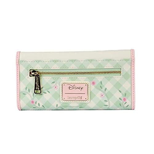 Loungefly Bambi Spring Time Gingham Tri-Fold Wallet