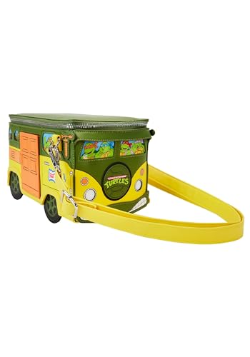 Loungefly Teenage Mutant Ninja Turtles 40th Anniversary Party Wagon Figural Crossbody Bag