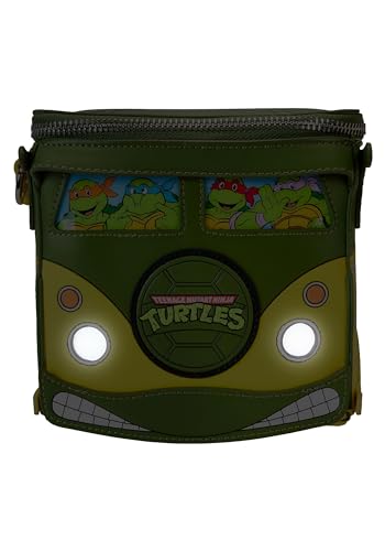 Loungefly Teenage Mutant Ninja Turtles 40th Anniversary Party Wagon Figural Crossbody Bag