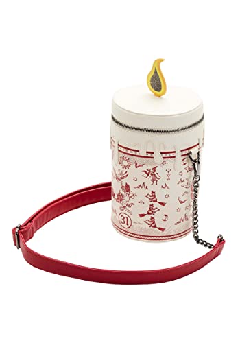Hocus Pocus Black Flame Glow Candle Crossbody Bag