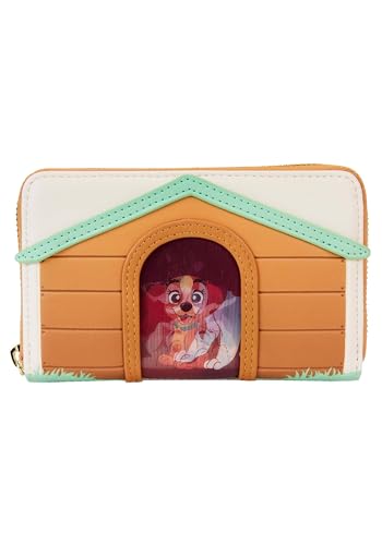 Loungefly I Heart Disney Dogs Doghouse Lenticular Zip Around Wallet | Disney Wallets