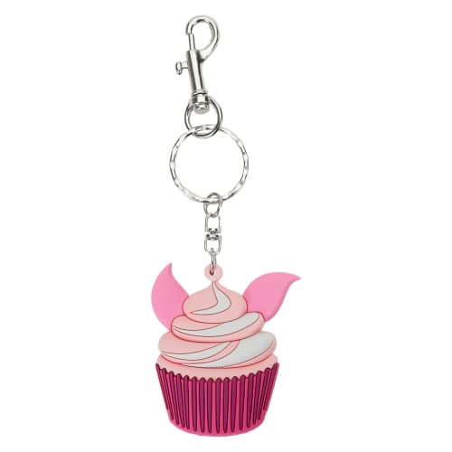 Loungefly Disney Winnie the Pooh Piglet Cupcake 3D Keychain