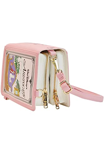 Loungefly Disney Aristocats Book Convertible Crossbody Bag