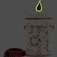 Hocus Pocus Black Flame Glow Candle Crossbody Bag