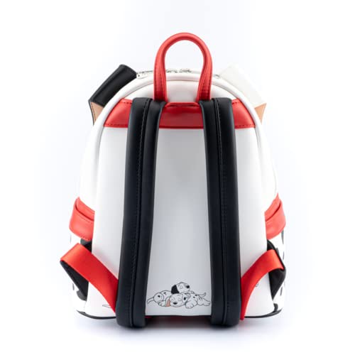 Loungefly Disney 101 Dalmatians 70th Anniversay Cosplay Womens Double Strap Shoulder Bag Purse