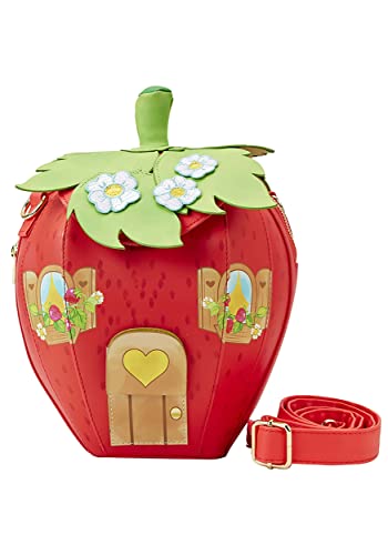 Loungefly Strawberry Shortcake Strawberry House Figural Crossbody Purse