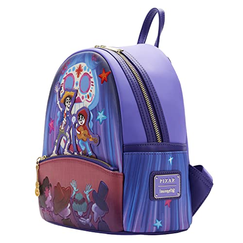 Loungefly Coco Miguel and Hector Performance Mini Backpack