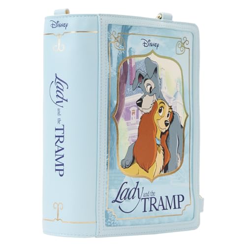 Loungefly Disney Lady and the Tramp Book Crossbody Bag