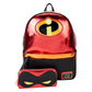 Loungefly The Incredibles 20th Anniversary Light Up Metallic Mini Backpack with Coin Bag