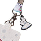 Loungefly DISNEY STITCH HOLIDAY SNOW ANGEL LANYARD with CARDHOLDER