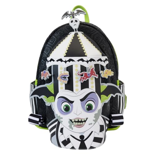 Loungefly Beetlejuice Carousel Hat Light Up Cosplay Mini Backpack | Beetlejuice Accessories